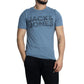 JACK & JONES S / Blue JACK & JONES - Front Branding T-Shirt