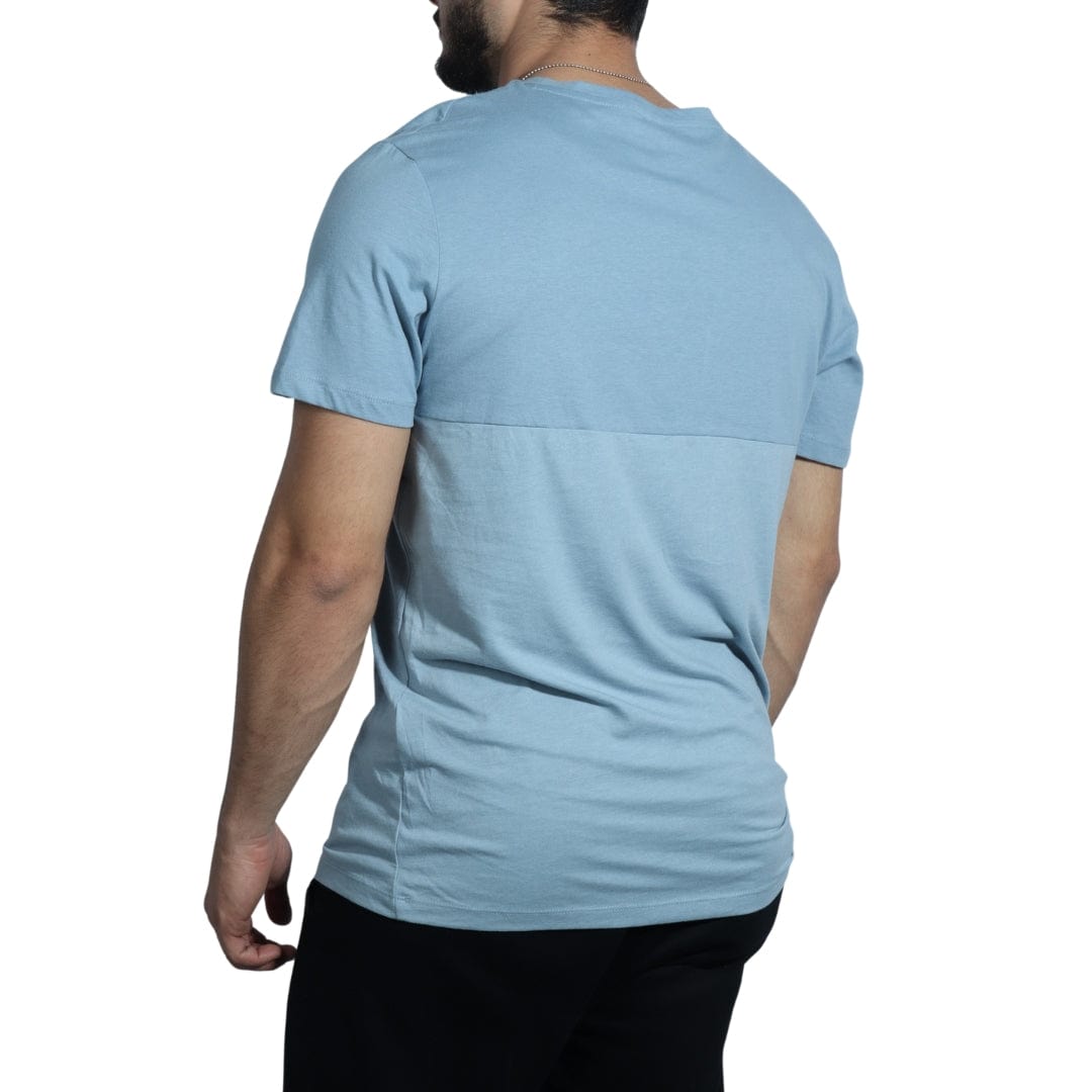 JACK & JONES L / Blue JACK & JONES - Logo Printed T-Shirt