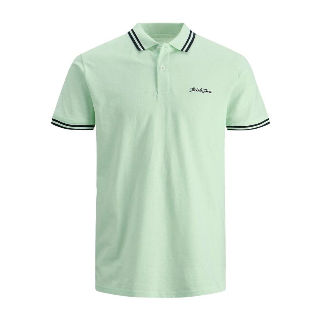 JACK & JONES S / Green JACK & JONES - Pique Polo Shirt