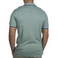 JACK & JONES Mens Tops S / Green JACK & JONES - Collar Neck T-Shirt