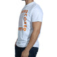 JACK & JONES Mens Tops L / White JACK & JONES - Printed Front Top