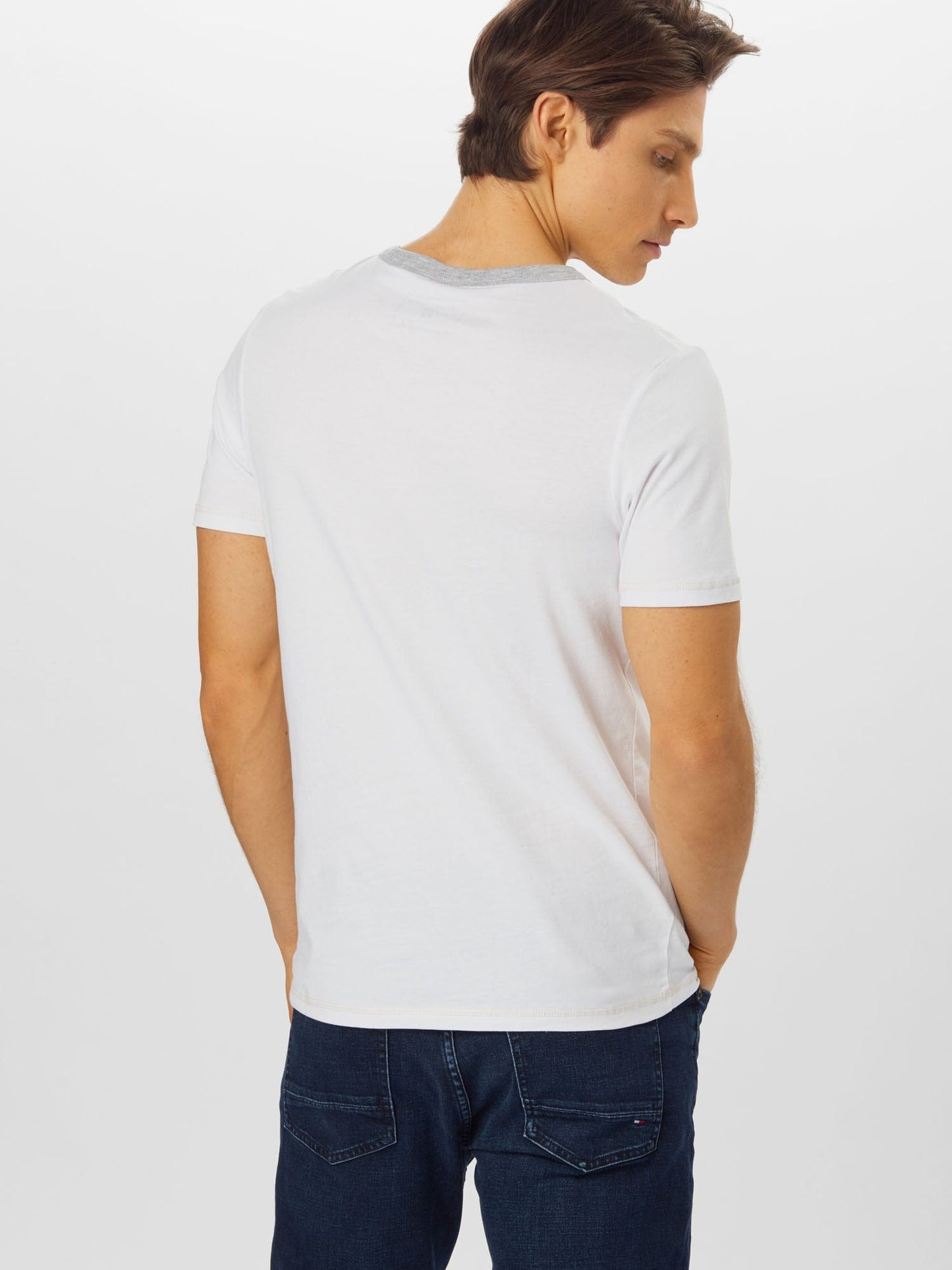 JACK & JONES Mens Tops S / White JACK & JONES - Shirt 'COART'