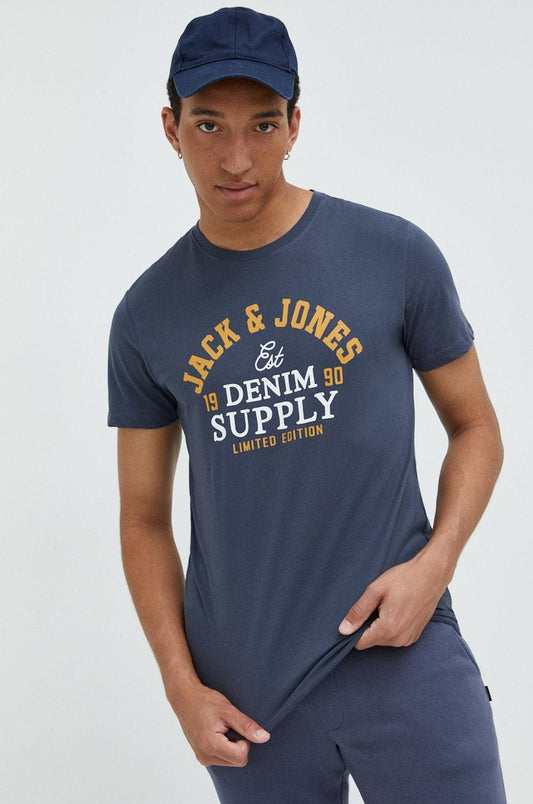 JACK & JONES Mens Tops JACK & JONES - Tee  O-Neck 2 Col