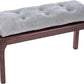 JAMPAYANG Furniture Grey JAMPAYANG - Bench Cushion