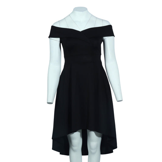 JASAMBAC Womens Dress L / Black JASAMBAC - Off Shoulder Dress