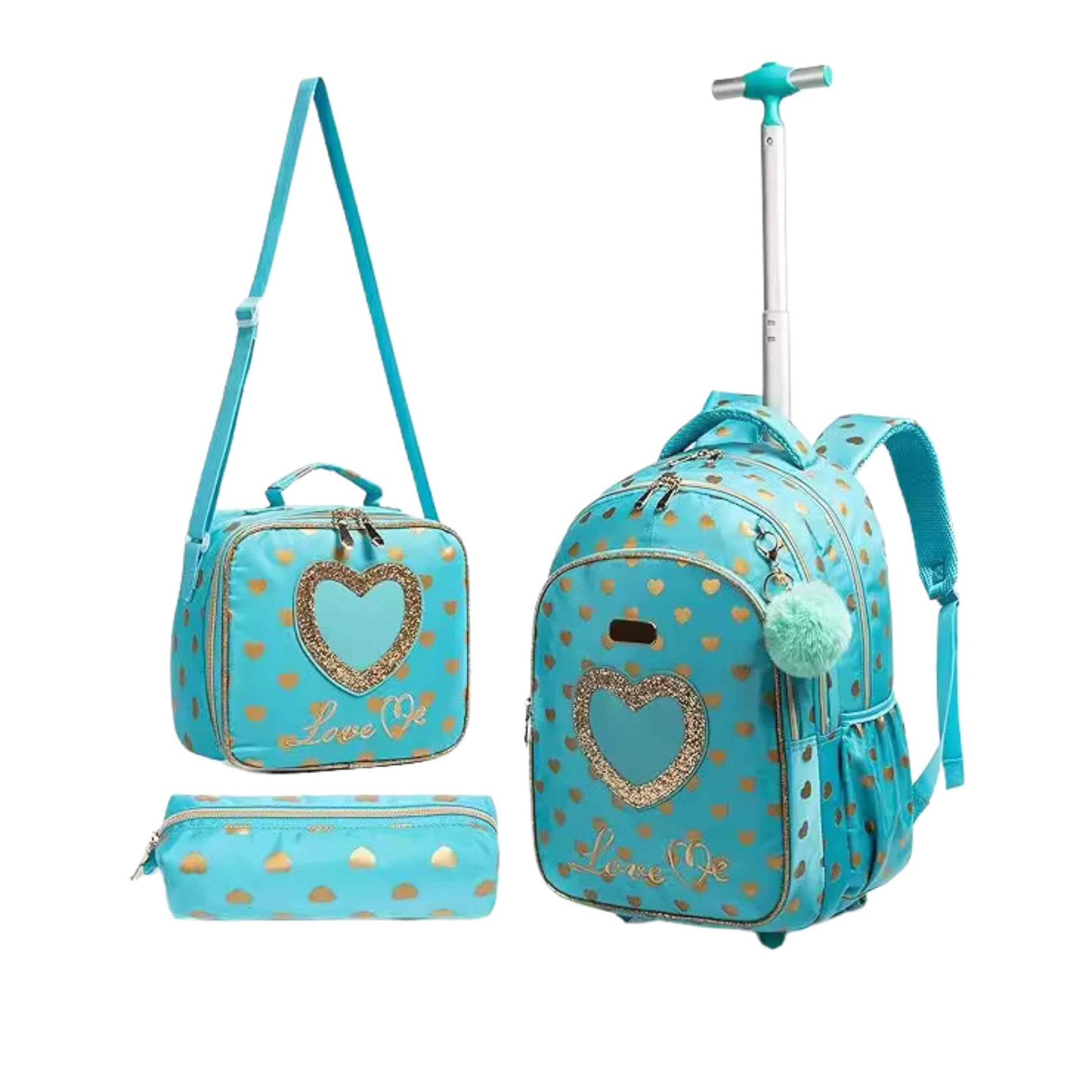 JASMINESTAR School Bags Blue JASMINESTAR - Kids Trolley school Bag