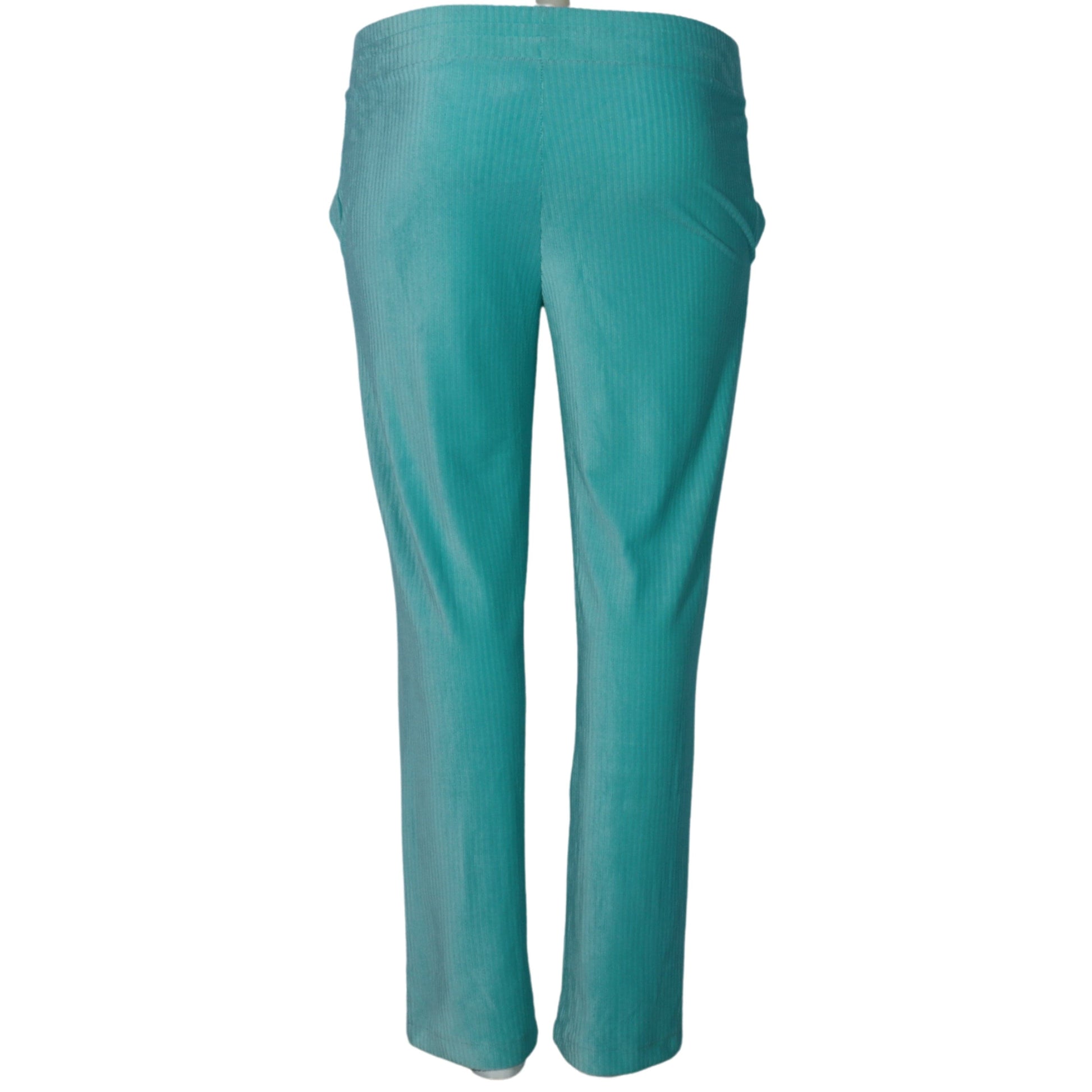 JENNI Womens Bottoms M / Blue JENNI - Velour Ribbed pants