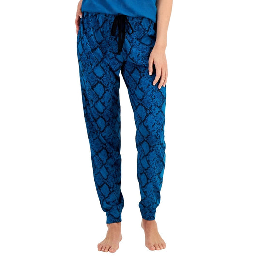 JENNI Womens Pajama JENNI - Snake Print Jogger Pajama Pants