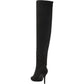 JESSICA SIMPSON Womens Shoes JESSICA SIMPSON - Solid Pull on Over-the-Knee Boots