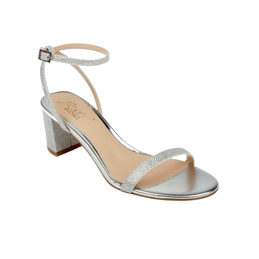 JEWEL BADGLEY Womens Shoes 39.5 / Silver JEWEL BADGLEY -  Danni Ii Evening Sandals