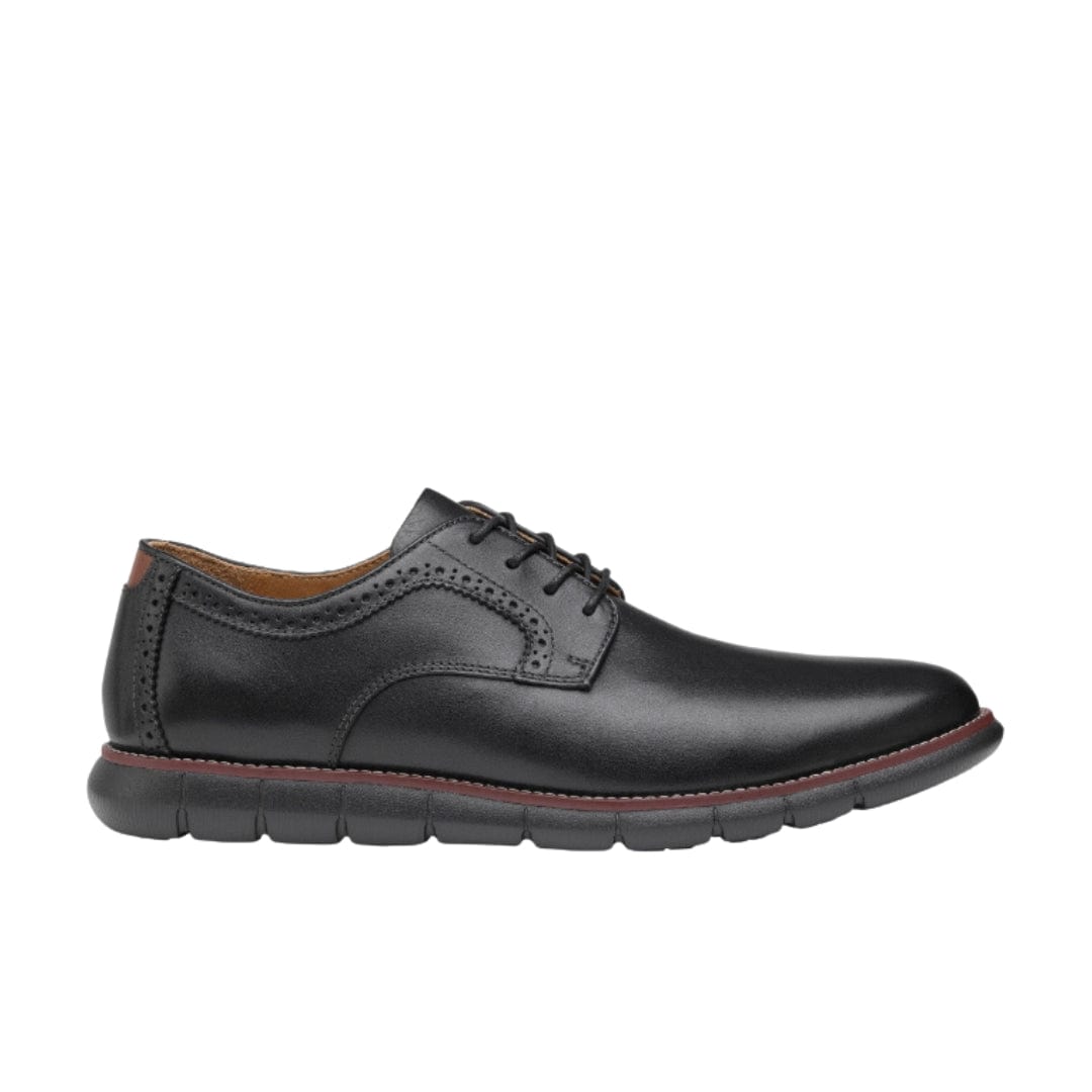 JOHNSTON & MURPHY Mens Shoes 45 / Black JOHNSTON & MURPHY - Holden Plain Toe Full Grain Fancy Shoes