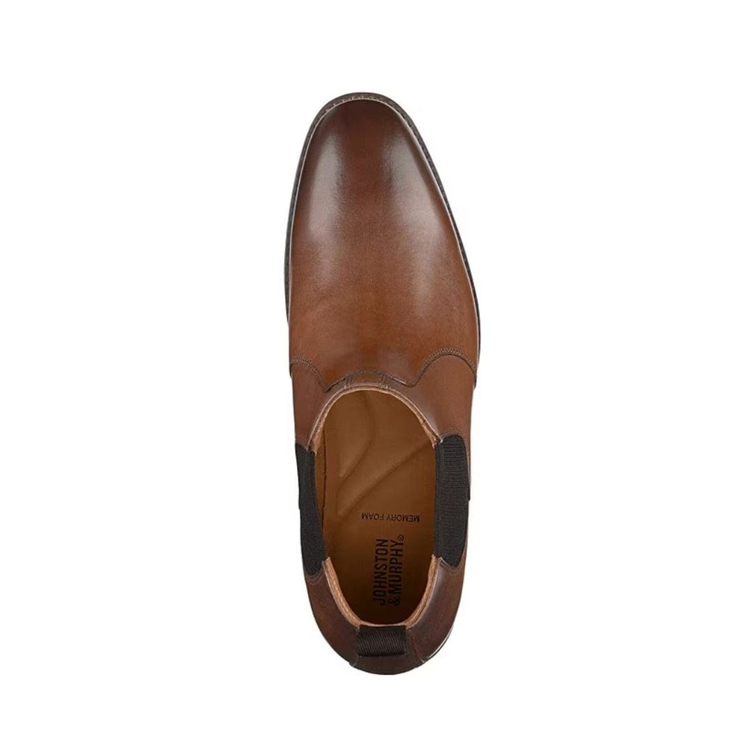 JOHNSTON & MURPHY Mens Shoes 47 / Brown JOHNSTON & MURPHY - Lewis Chelsea Boot