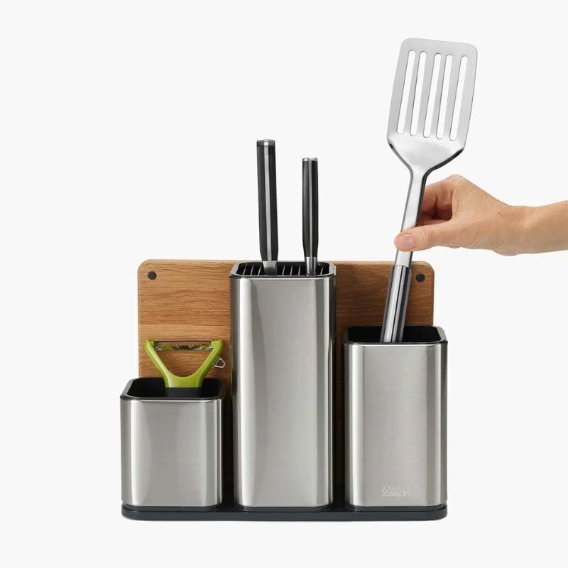 JOSEPH JOSEPH Kitchenware JOSEPH JOSEPH - CounterStore™ Stainless-steel Worktop Organiser