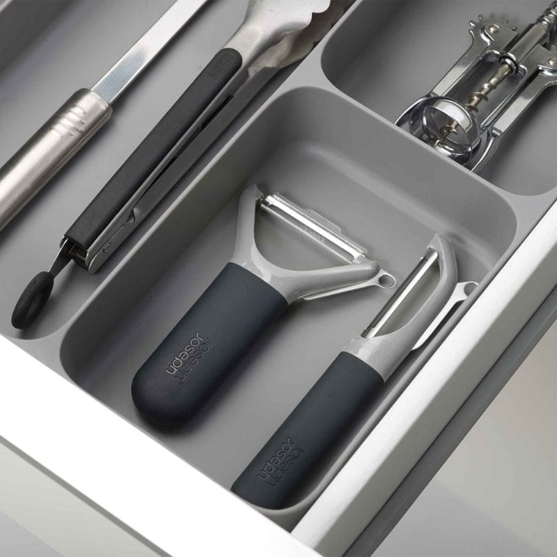 JOSEPH JOSEPH Kitchenware JOSEPH JOSEPH - DrawerStore™ Grey Cutlery, Utensil & Gadget Organiser