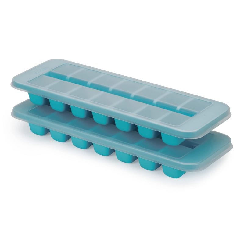 JOSEPH JOSEPH Kitchenware JOSEPH JOSEPH - Flow™ Pack of 2 Easy-fill Blue Ice-cube Trays