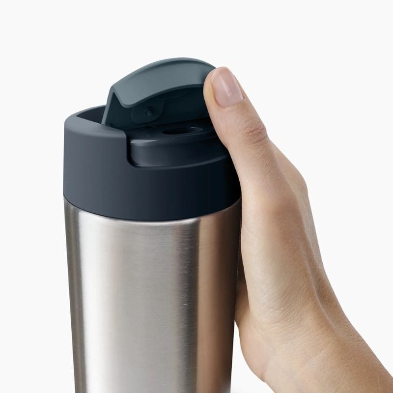 JOSEPH JOSEPH Kitchenware JOSEPH JOSEPH - Sipp™ Stainless-steel Travel Mug Large with Hygienic Lid 454ml