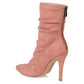 JOURNEE COLLECTION Women Shoes 38 / Pink JOURNEE COLLECTION - MARKIE BOOTIE