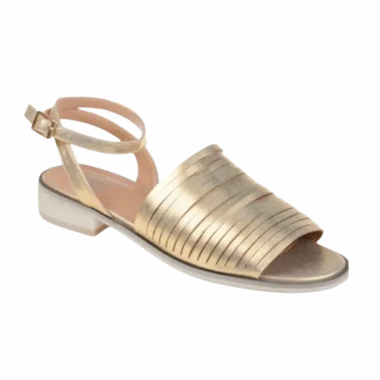 JOURNEE COLLECTION Womens Shoes 39 / Bronze JOURNEE COLLECTION - Louise" Faux Leather Ankle Strap Sandals