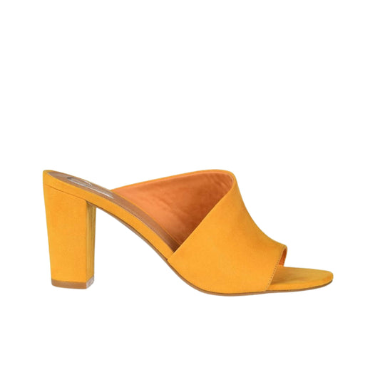 JOURNEE COLLECTION Womens Shoes 40 / yellow JOURNEE COLLECTION -  Tru Comfort Foam Allea Slide