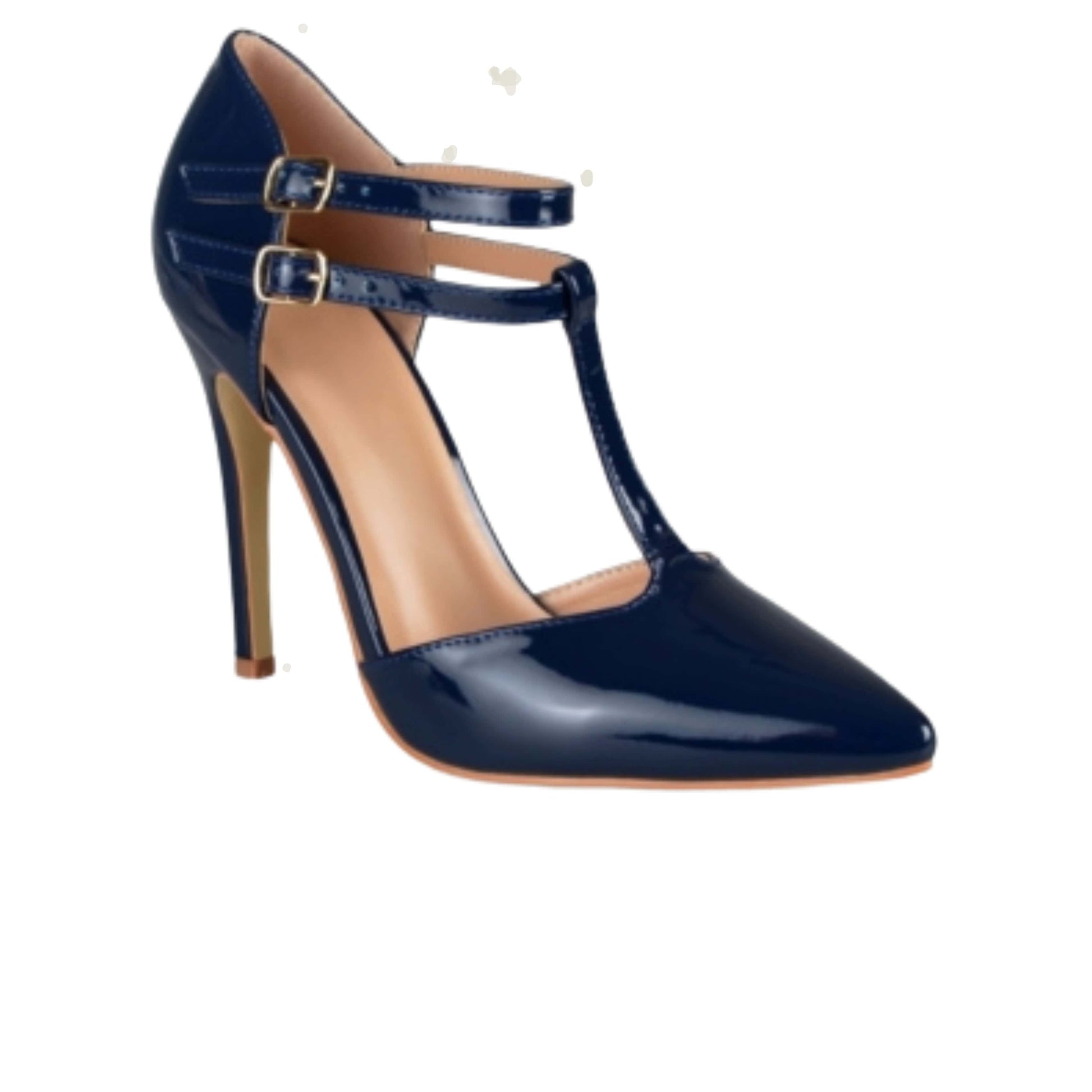 JOURNEE COLLECTION Womens Shoes 39 / Navy JOURNEE COLLECTION - Tru Pointed Toe High Stiletto Pumps