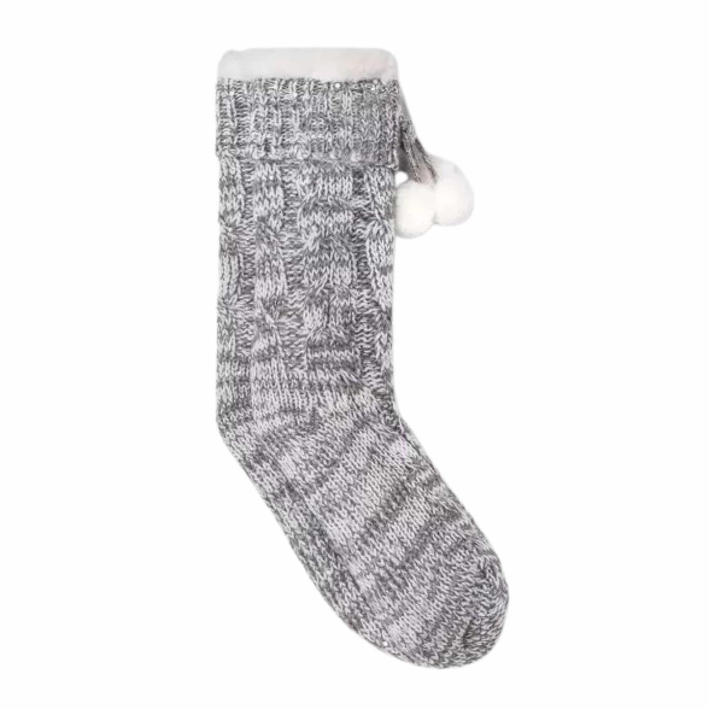 JOY Socks 34-40 / Grey JOY - Slipper Socks with Grippers