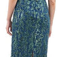 JS COLLECTIONS Womens Dress XL / Multi-Color JS COLLECTIONS - Fiona Knee Length Dress Cocktail Dress