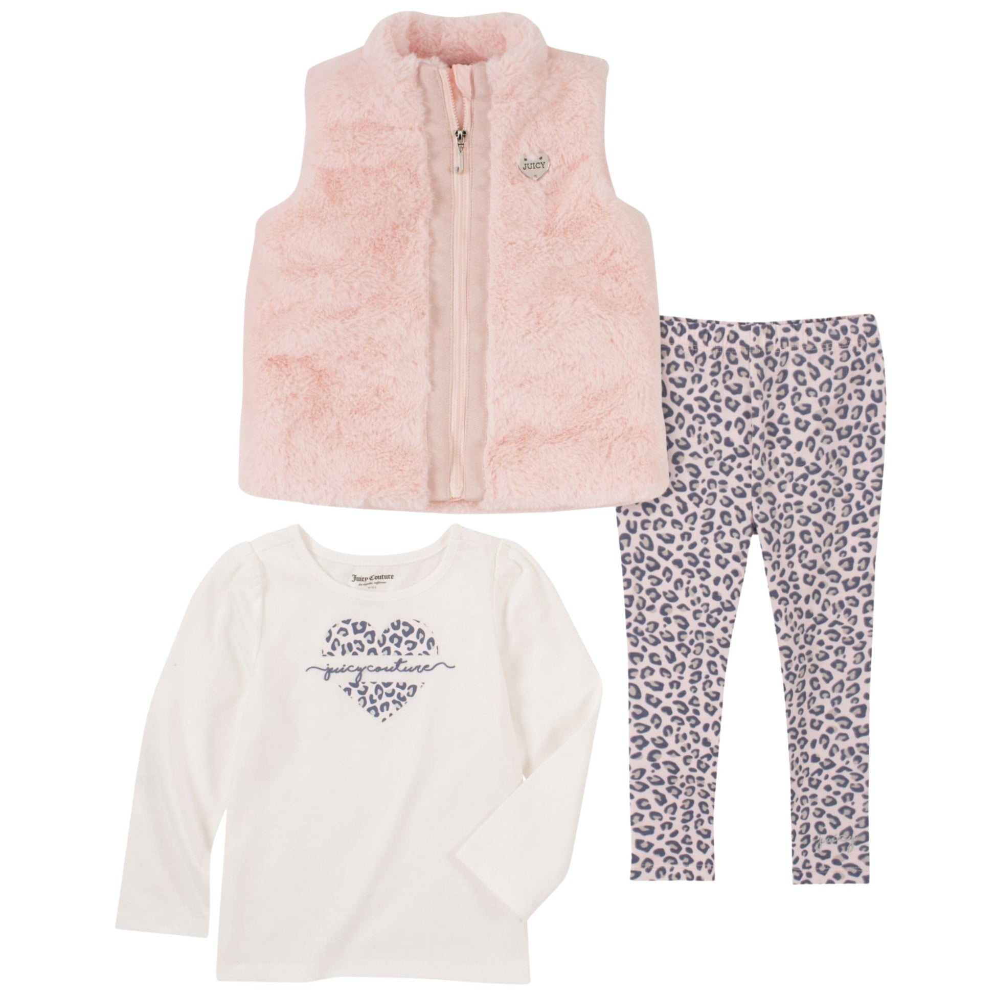 JUICY COUTURE Girls Sets 4 Years / Multi-Color JUICY COUTURE - Girls 3 piece set