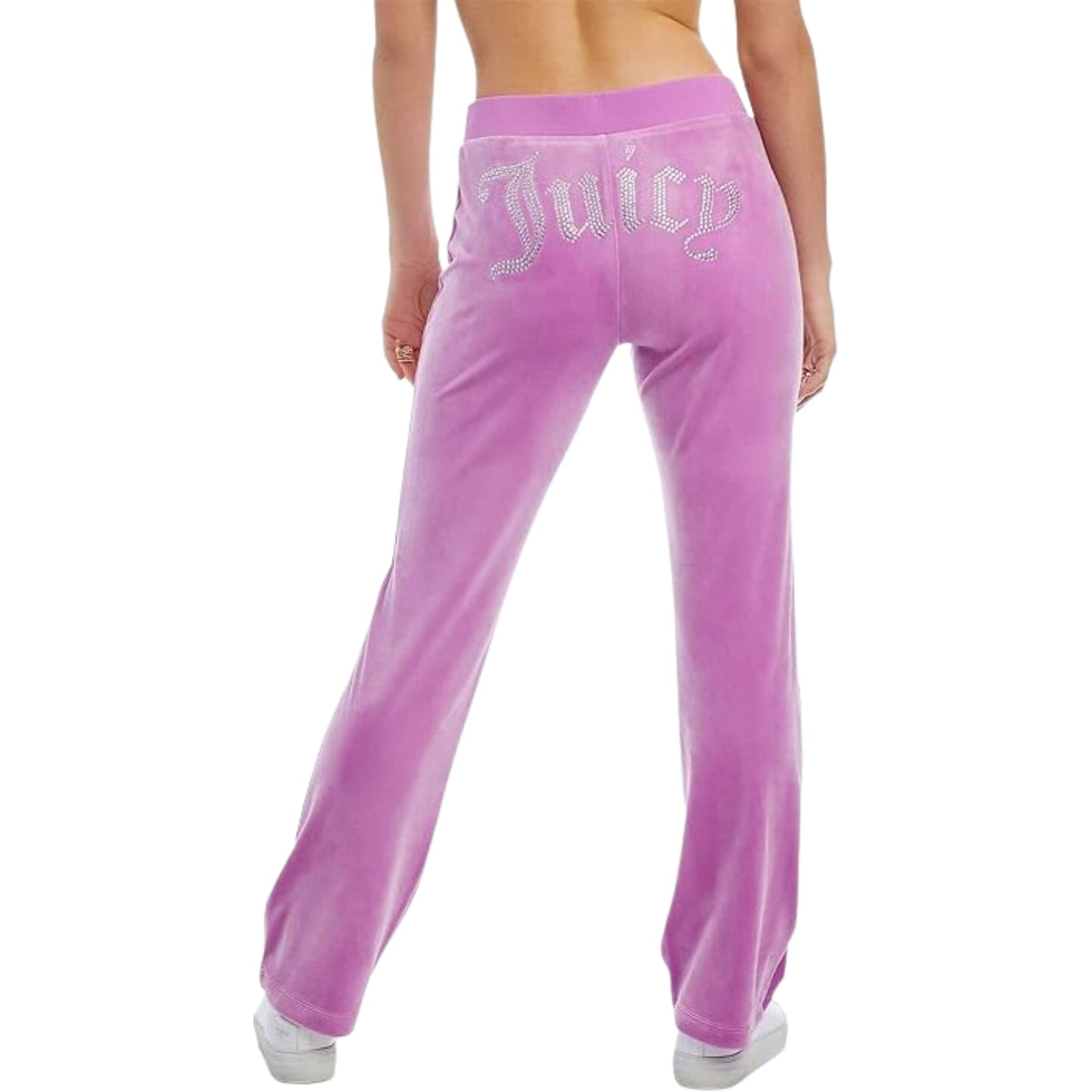 JUICY COUTURE JUICY COUTURE -  OG Big Bling Women's Velour Track Pants