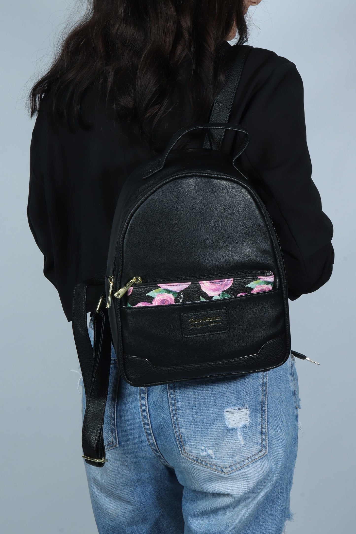 JUICY COUTURE Women Bags Black JUICY COUTURE - Vinyl Backpack