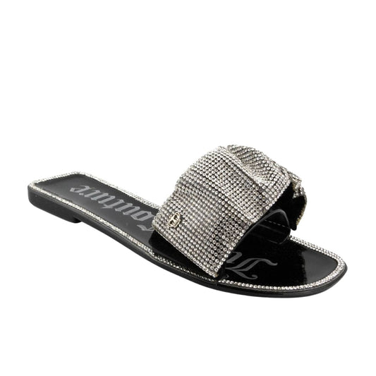 JUICY COUTURE Womens Shoes 39 / Black JUICY COUTURE - Hollyn Women's Slide