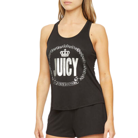 JUICY COUTURE Womens Tops S / Black JUICY COUTURE - Sleeveless Tank Top