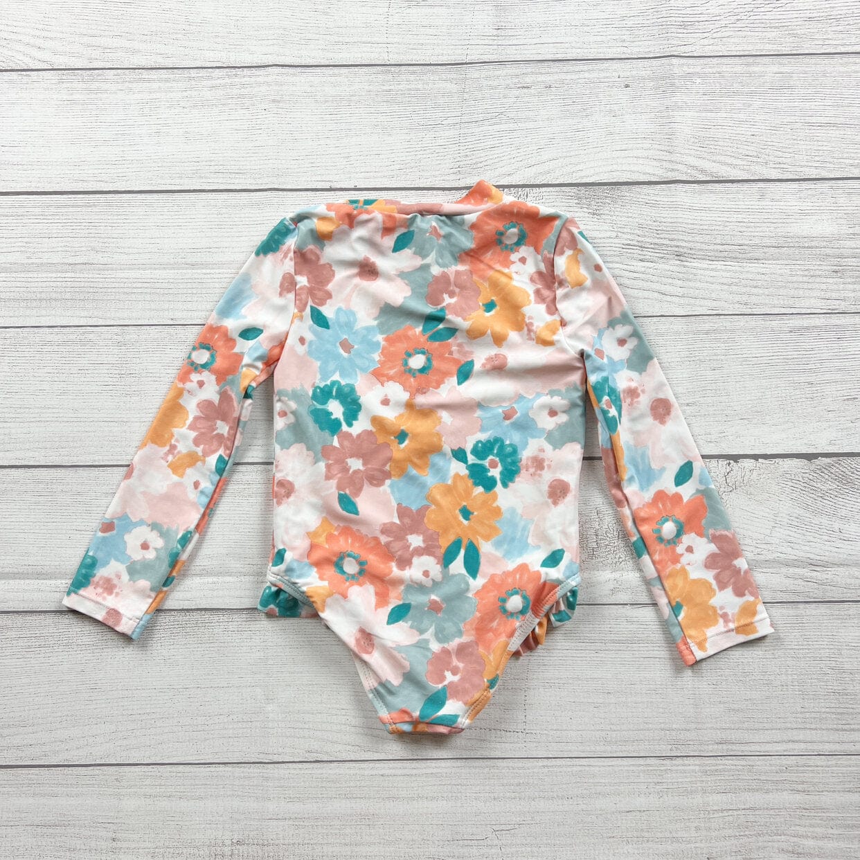 JUST ONE YOU Baby Girl 3 Years / Multi-Color JUST ONE YOU - Baby - Floral Rashguard Bathing Suit