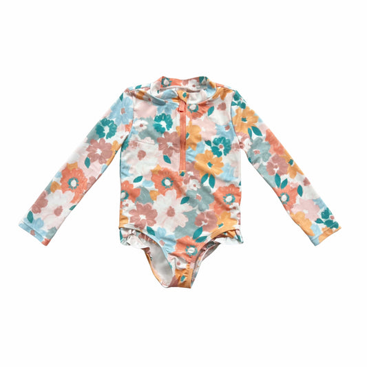 JUST ONE YOU Baby Girl 3 Years / Multi-Color JUST ONE YOU - Baby - Floral Rashguard Bathing Suit