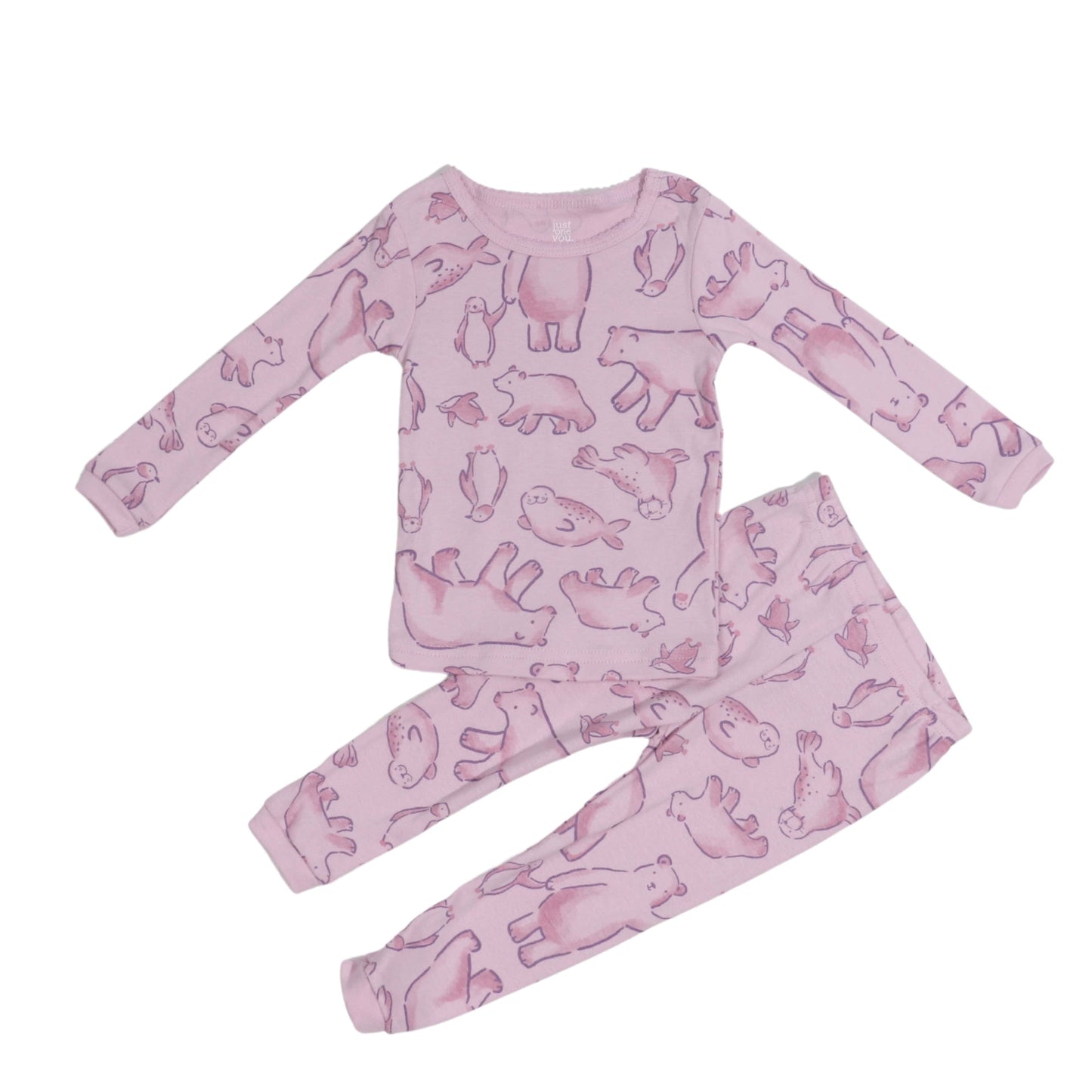 JUST ONE YOU Baby Girl 1 Year / Purple JUST ONE YOU - Baby - Pajama Set