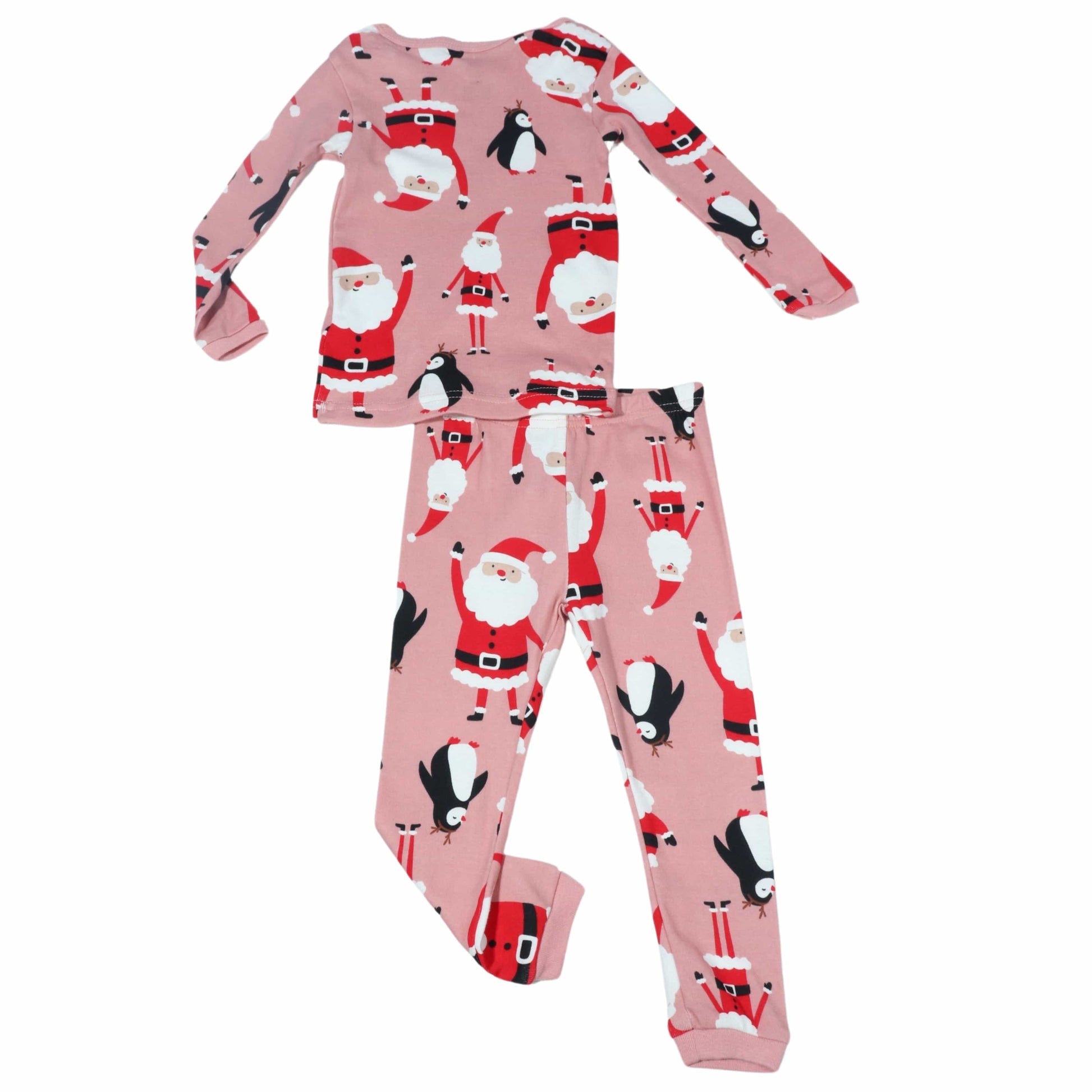 JUST ONE YOU Baby Girl 18 Month / Multi-Color JUST ONE YOU - Santa print baby pajama