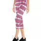 K-DEER Womens sports Pink / S K-DEER - Women's Tie-Dyed Capri Pants