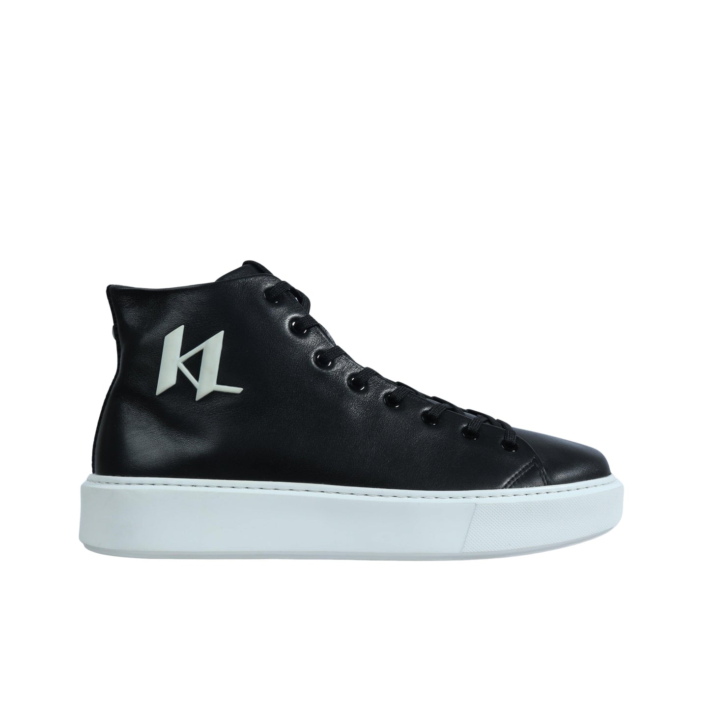 KARL LAGERFELD Mens Shoes 42 / Black KARL LAGERFELD - Lace Boot Sneakers