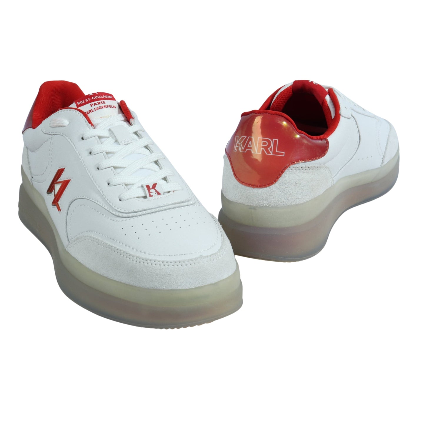 KARL LAGERFELD Mens Shoes 42 / White KARL LAGERFELD - Lace Up Sneakers