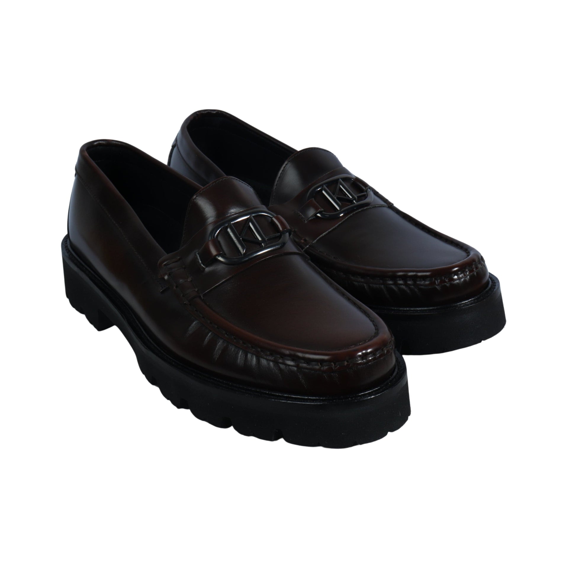 KARL LAGERFELD Mens Shoes 42 / Brown KARL LAGERFELD - Logo Upper Loafer