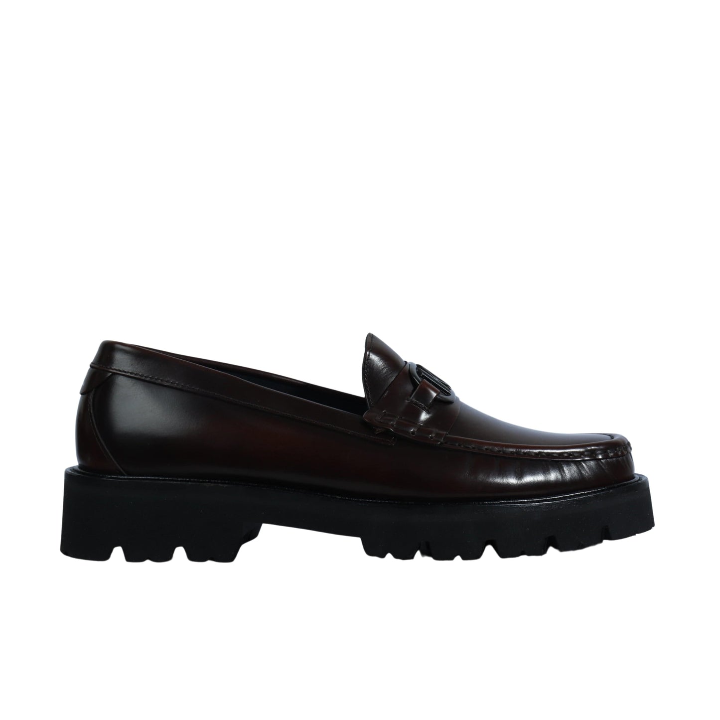 KARL LAGERFELD Mens Shoes 42 / Brown KARL LAGERFELD - Logo Upper Loafer