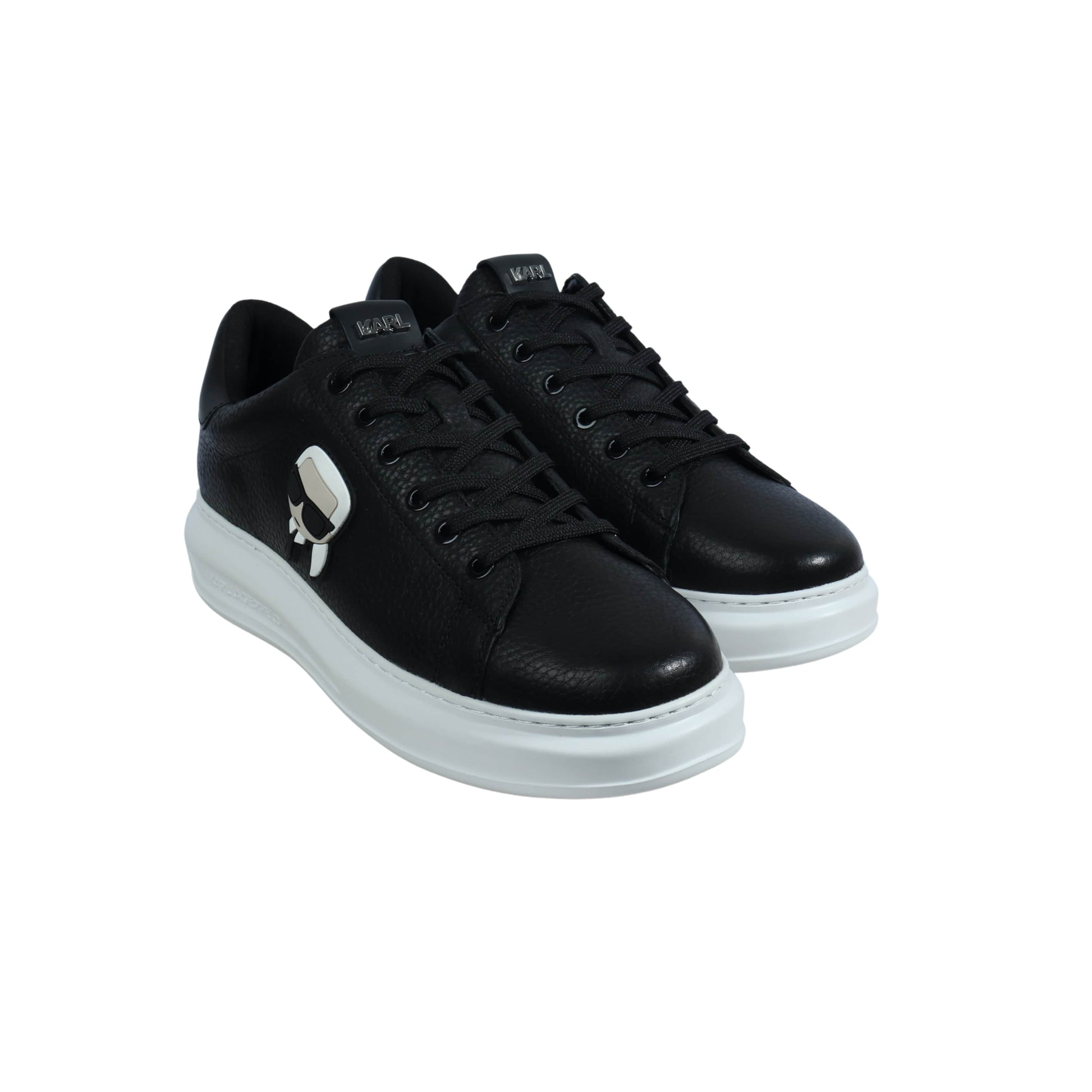 KARL LAGERFELD Mens Shoes 42 / Black KARL LAGERFELD - Side Logo Sneakers
