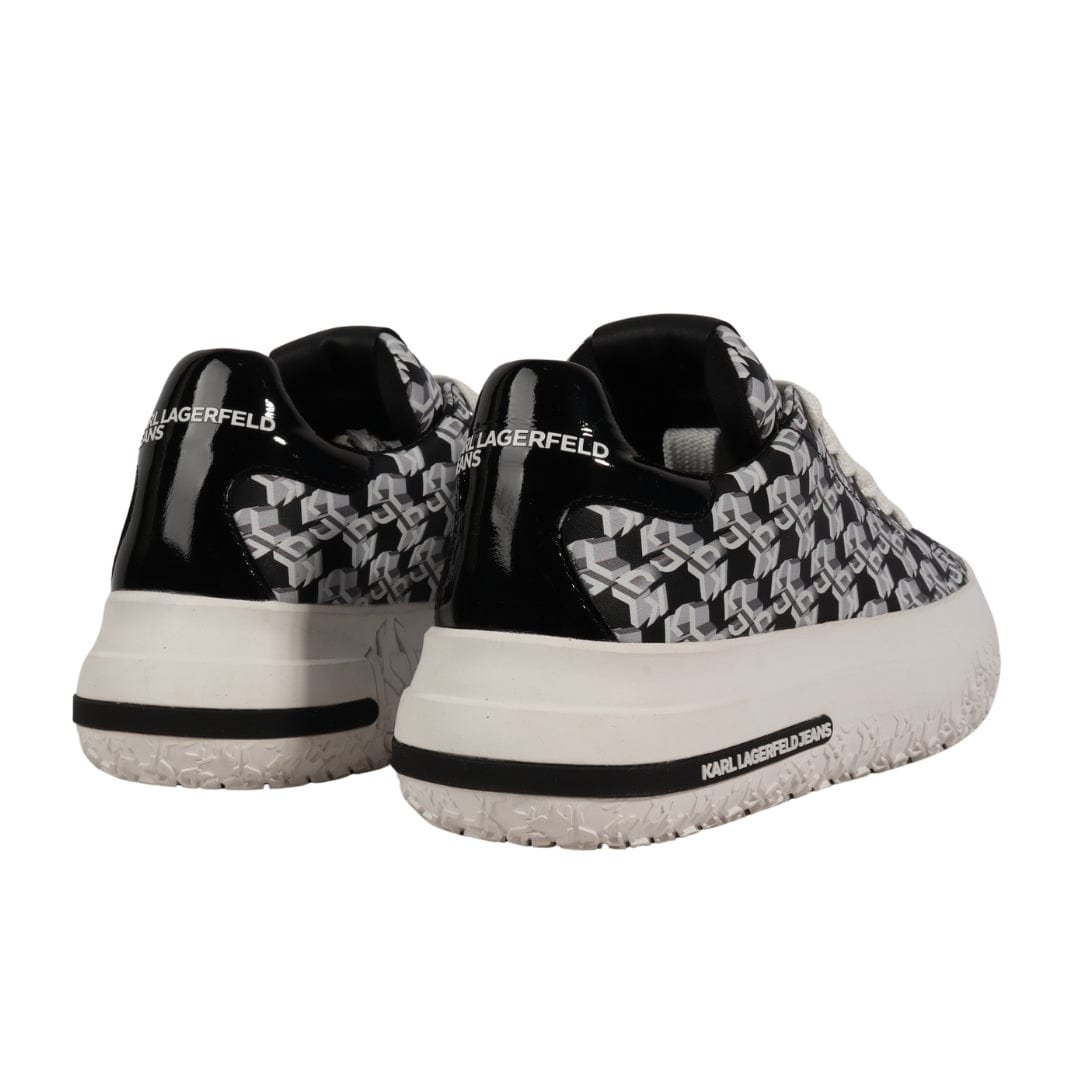 KARL LAGERFELD Womens Shoes 37 / Multi-Color KARL LAGERFELD - All Over Branding Low Sneakers