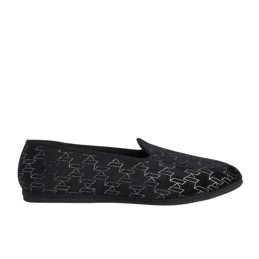KARL LAGERFELD Womens Shoes 36 / Black KARL LAGERFELD - KL Monogram Slippers
