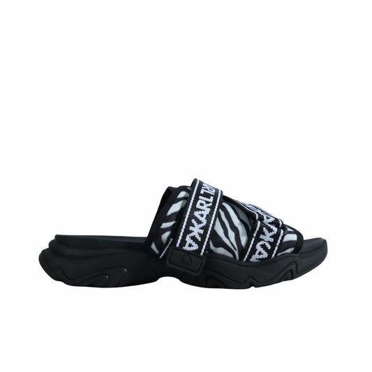 KARL LAGERFELD Womens Shoes 36 / Multi-Color KARL LAGERFELD -  Logo Strap Platform Sandals