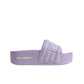 KARL LAGERFELD Womens Shoes 37 / Purple KARL LAGERFELD - Open Toe Slipper