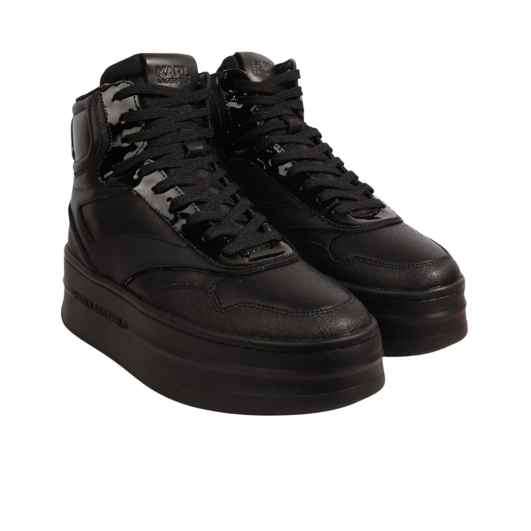 KARL LAGERFELD Womens Shoes 40 / Black KARL LAGERFELD - Platform High Top Sneakers