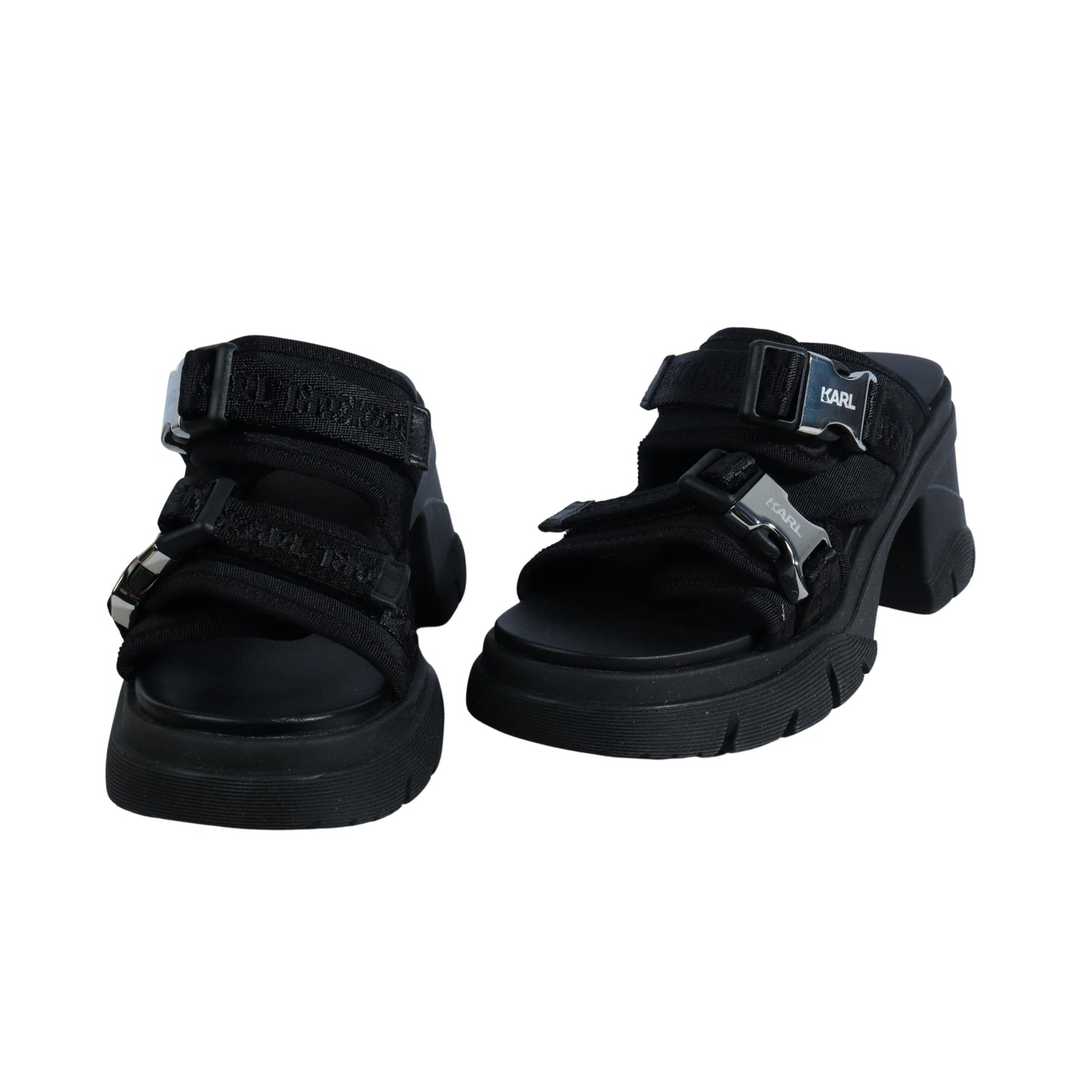 KARL LAGERFELD Womens Shoes 37 / Black KARL LAGERFELD - Sandal Open Toe