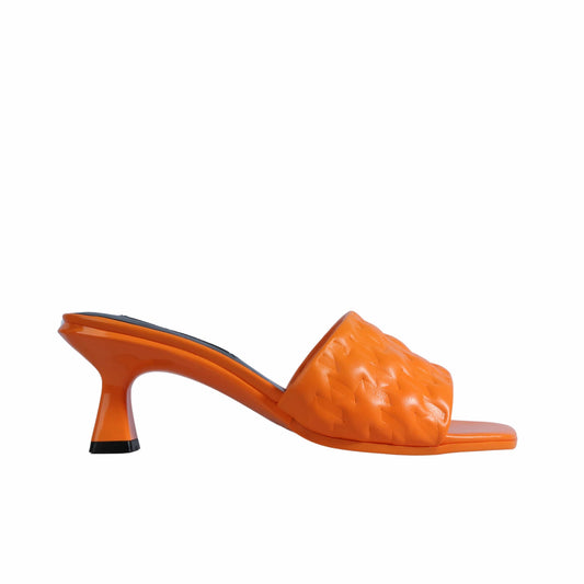 KARL LAGERFELD Womens Shoes 37 / Oange KARL LAGERFELD - Simple Sandal