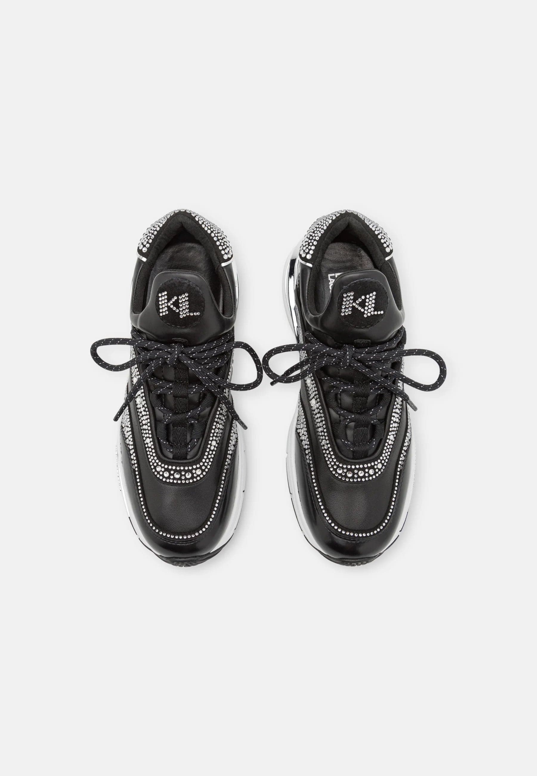KARL LAGERFELD Womens Shoes 39 / Black KARL LAGERFELD - Spree Regalia Sneakers