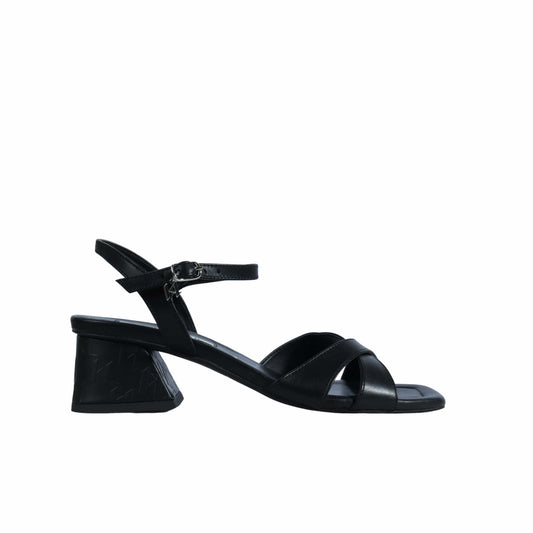 KARL LAGERFELD Womens Shoes 37 / Black KARL LAGERFELD - Straps Upper Sandal
